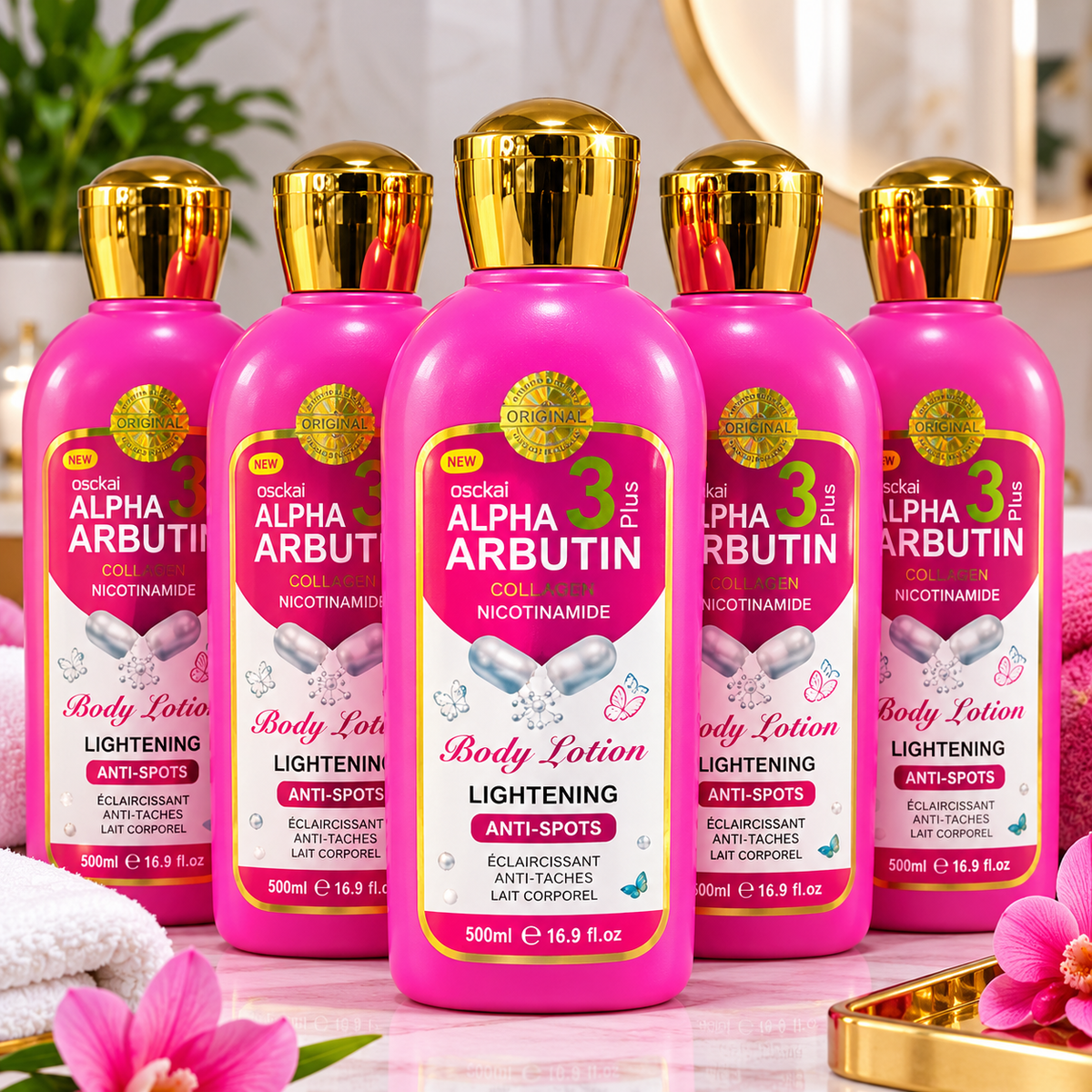 Alpha 3+ Arbutin Body Lotion – 500ml