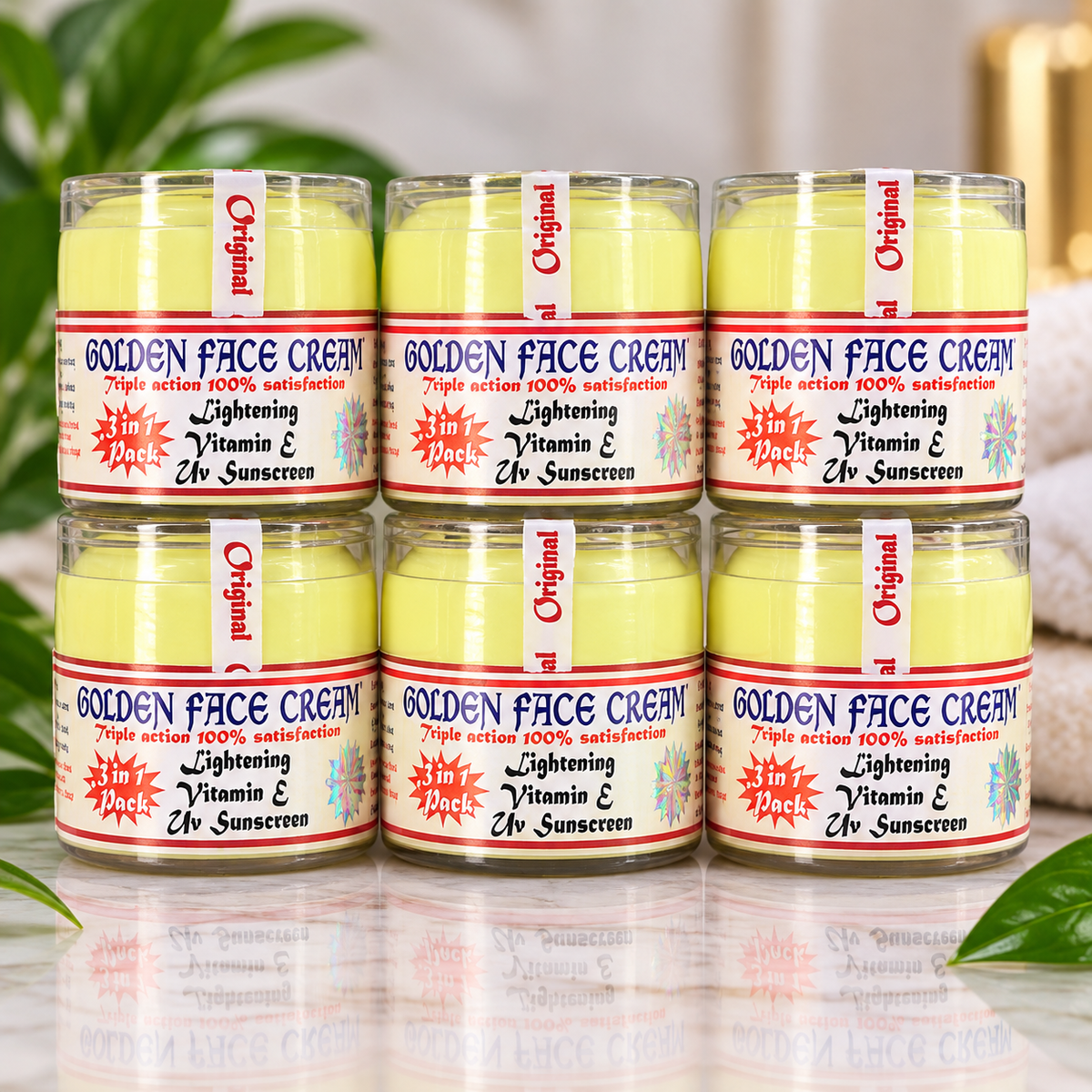 Golden Face Cream – Vitamin C & E