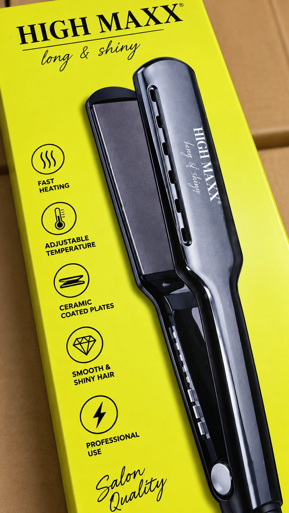 Sonar Professional Hot Comb Hair Straightener