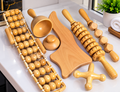 7-Piece Wooden Body Sculpting & Massage Tools Set