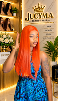 Ginger SDD Vietnamese Bone Straight 20-Inch 2×4 Closure Wig – 200g