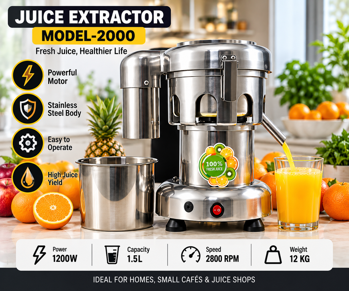 Commercial Juice Extractor