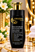 AMAZING GLOW Half Cast Organic Gluta Glow Skin Luxury Egyptian Whitening Milk