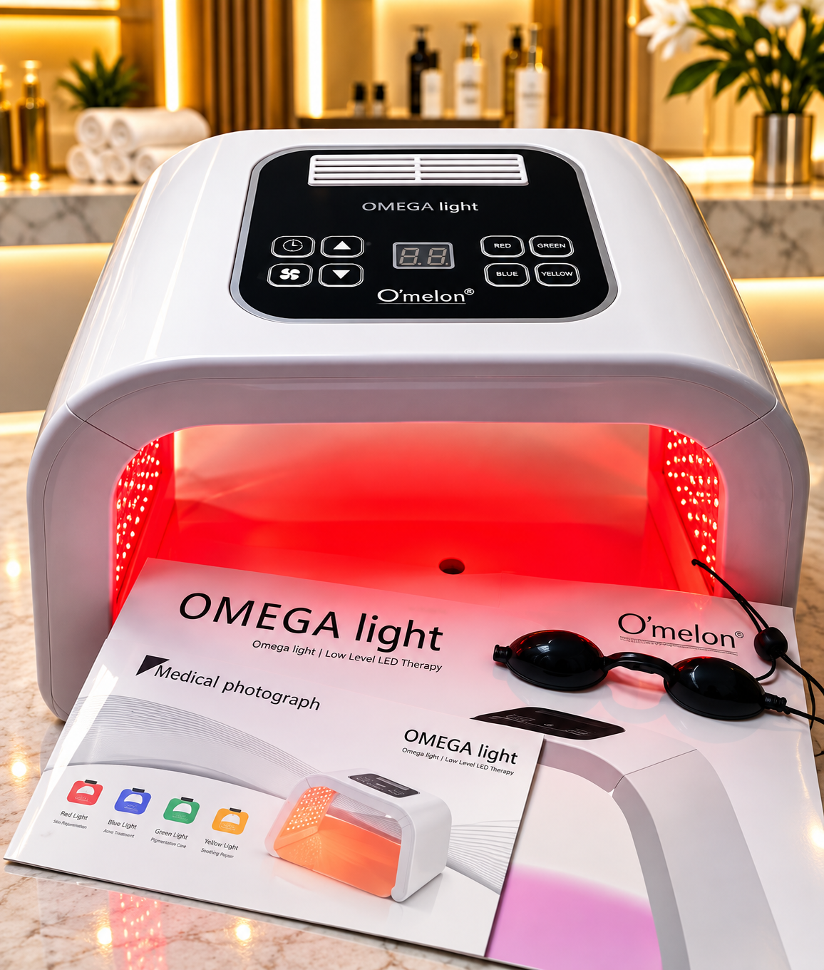 O’Melon Omega Light LED Therapy Machine – PDT Phototherapy