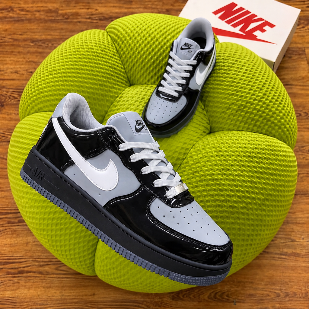 Blue & White Air Force Style Sneakers