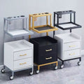 Rolling Salon Equipment Trolley – Multi-Drawer Beauty Storage Cart