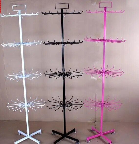 3-Tier Hair & Wig Display Stand – Freestanding Hair Extension Rack