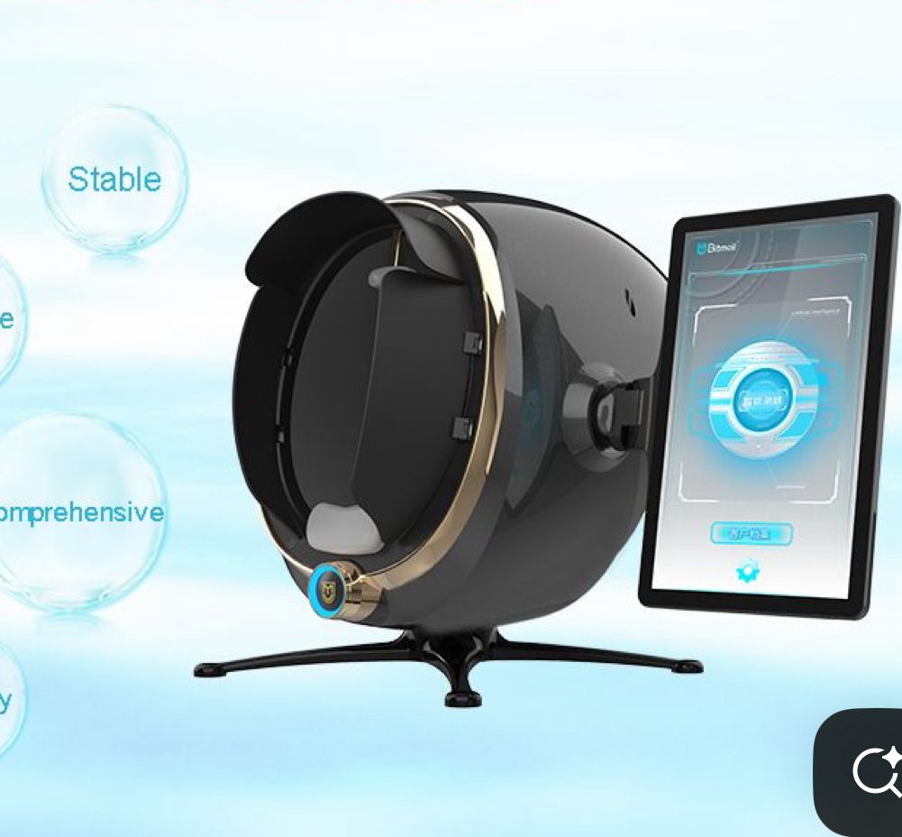 AI Skin Analyzer Machine with TV Display