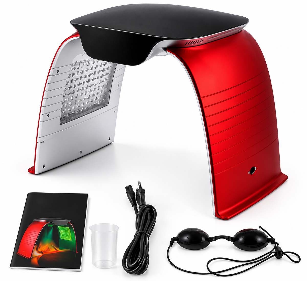 LED Light Therapy Facial Hood Machine – PDT Skin Care Device