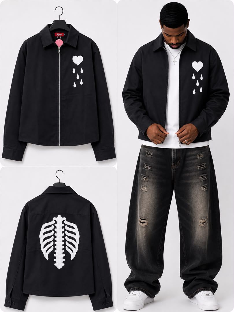 Premium Casual Jacket – Graphic Design