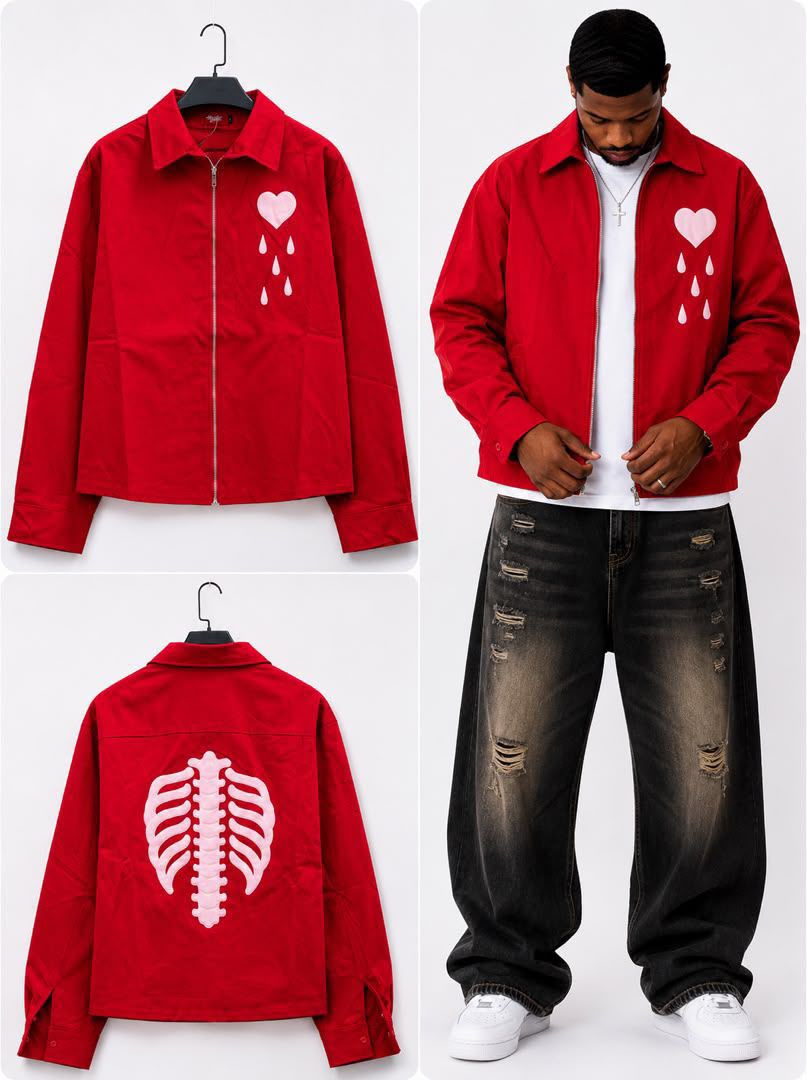 Premium Casual Jacket – Graphic Design