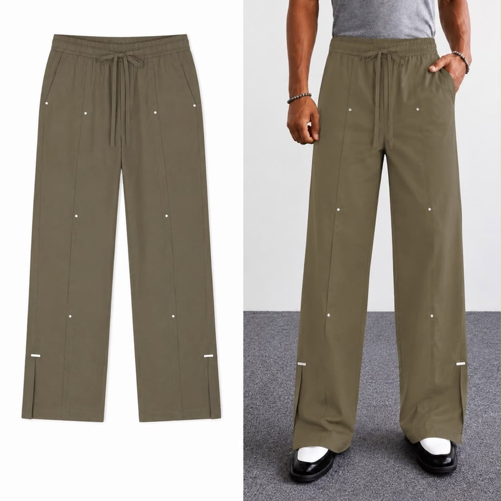 Men's Casual Straight-Leg Pants