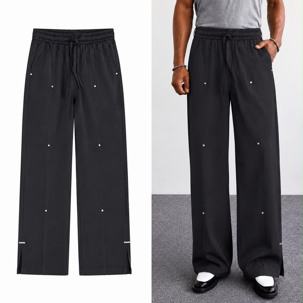Men's Casual Straight-Leg Pants