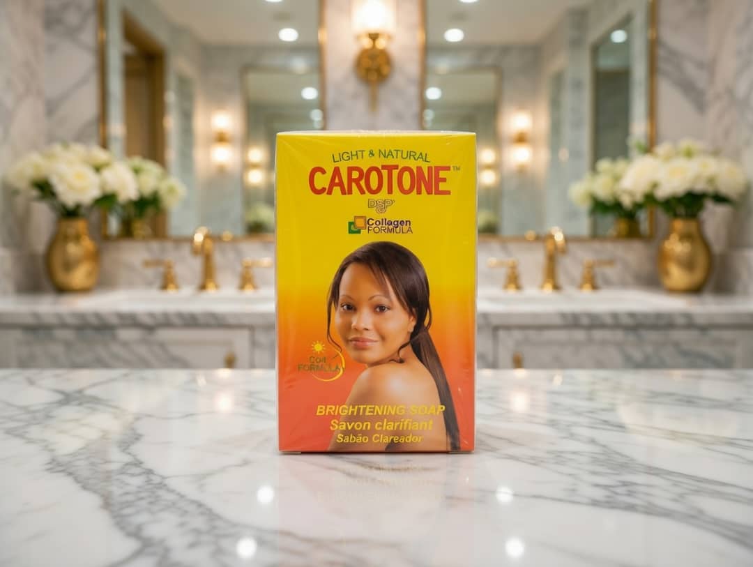 CAROTONE Brightening Soap – Light & Natural Collagen Formula