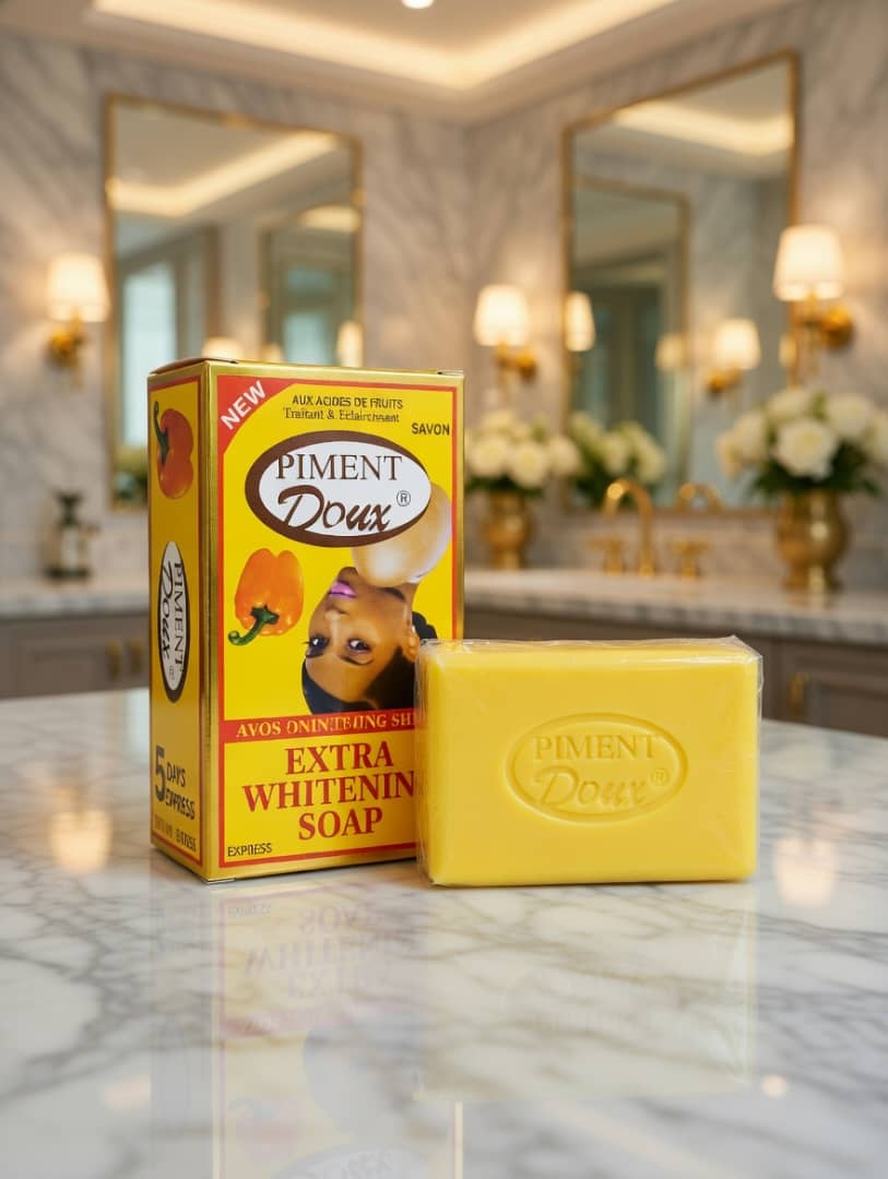 Piment Doux Extra Whitening Soap – Fruit Acids Express Formula