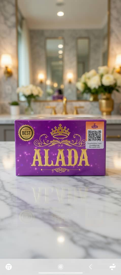 ALADA Premium Beauty Product – Purple & Gold