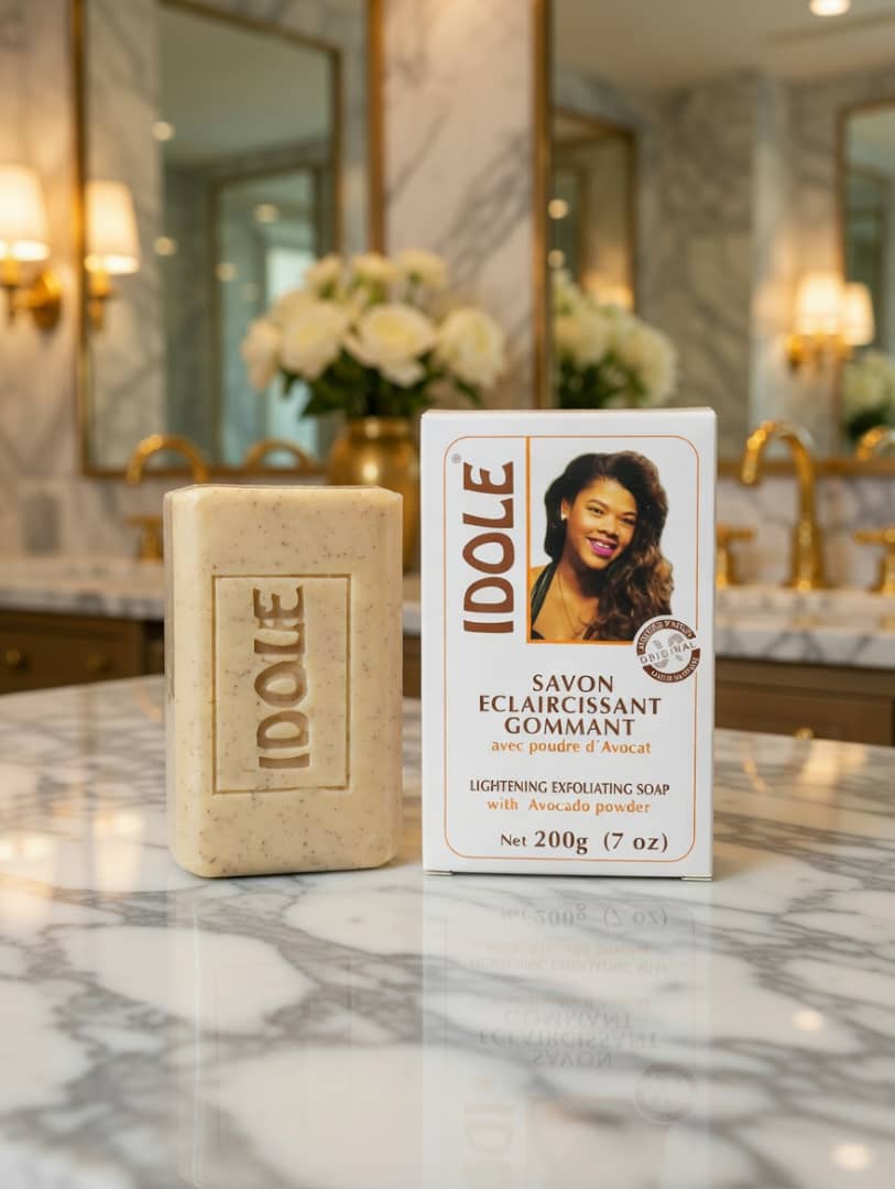 IDOLE Lightening Exfoliating Soap with Avocado Powder 200g