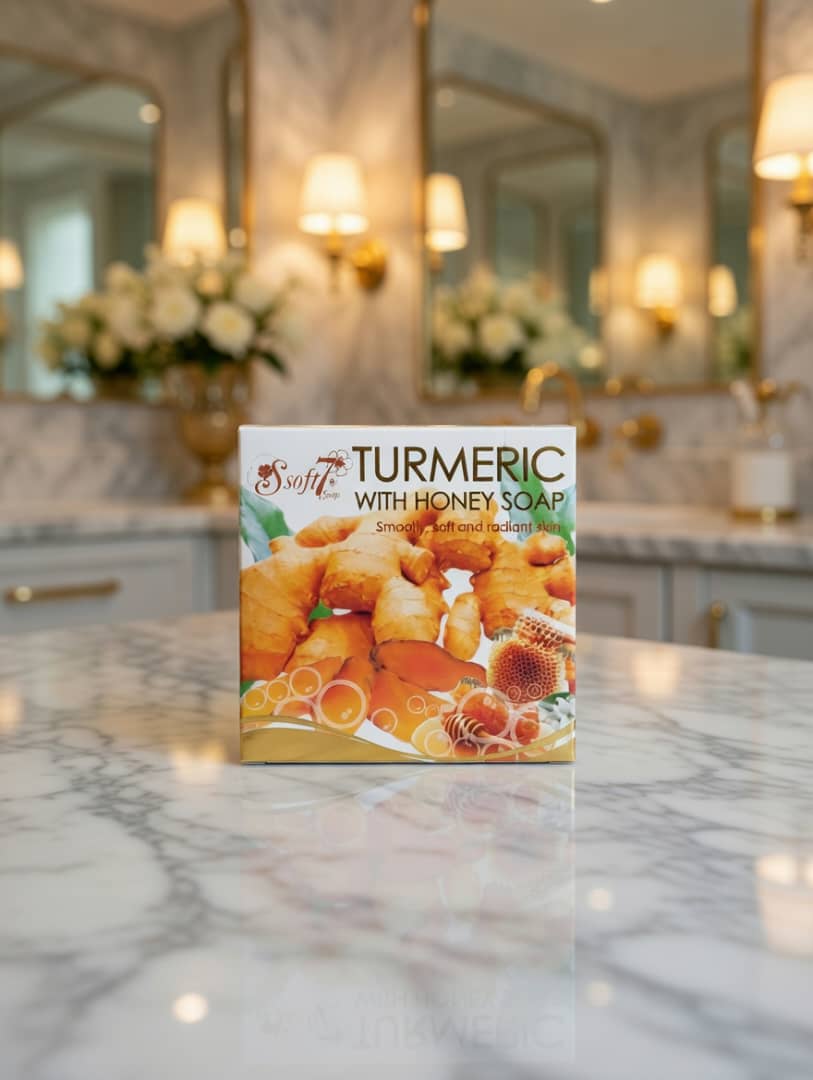 Soft Turmeric With Honey Soap – Smooth, Soft & Radiant Skin