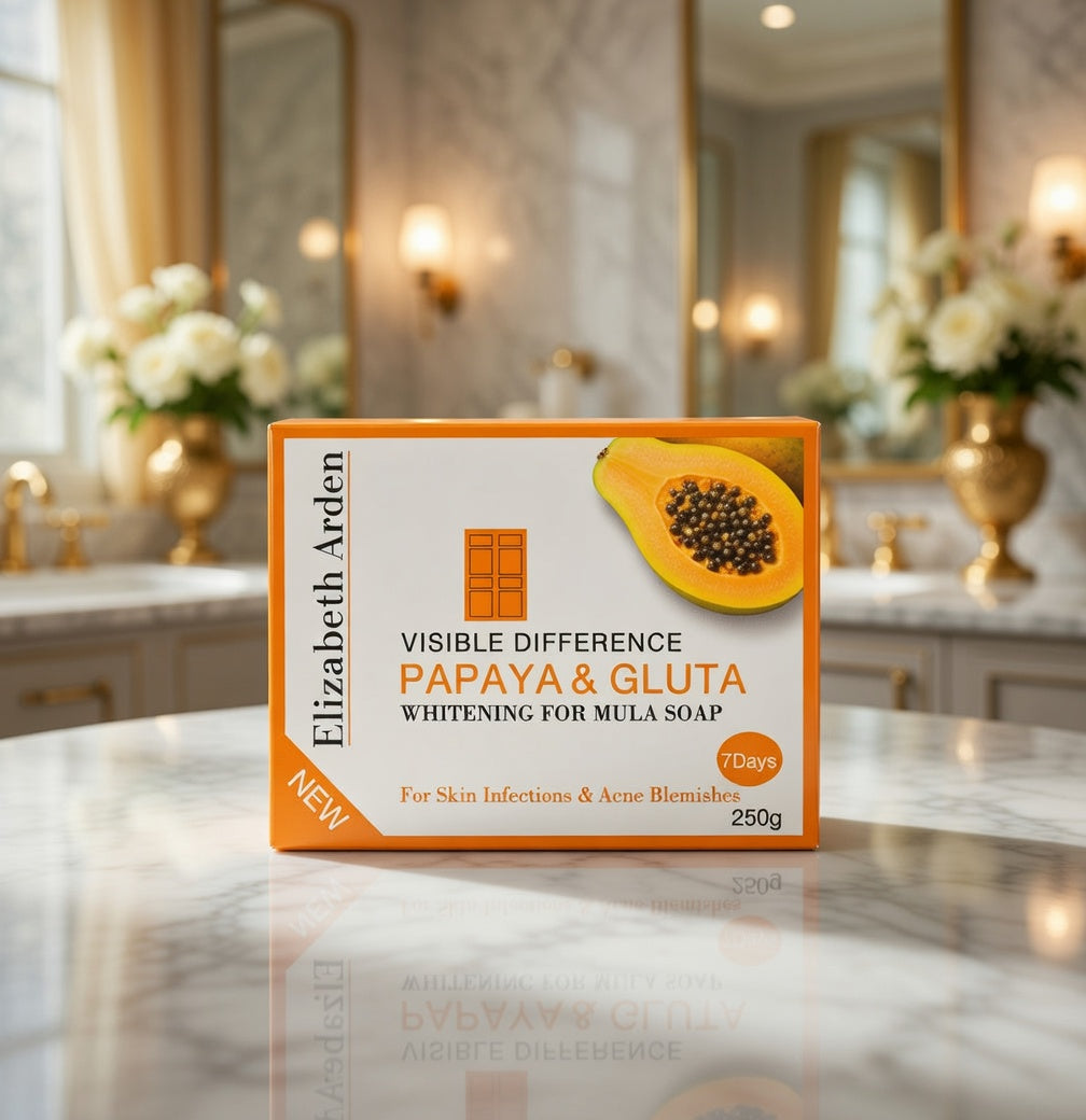 Elizabeth Arden Papaya & Gluta Whitening Soap 250g