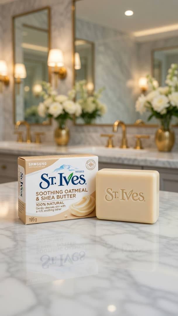 St. Ives Soothing Oatmeal & Shea Butter Soap – 195g