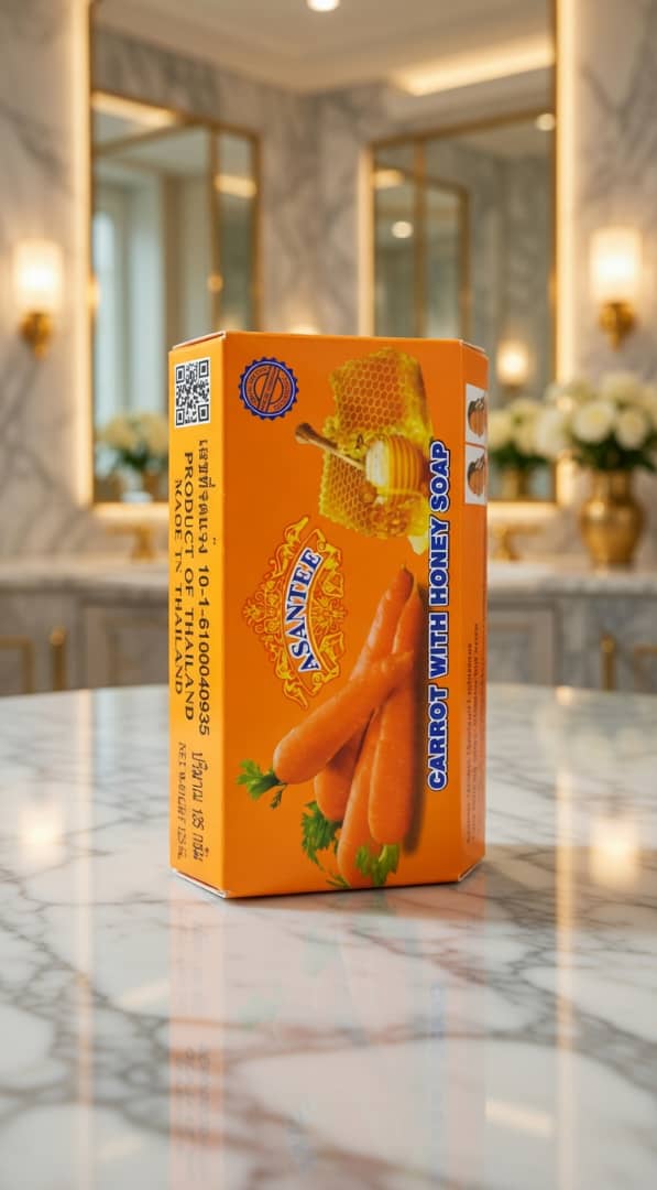 Carrot with Honey Soap – Nourishing Beauty & Cleansing Soap