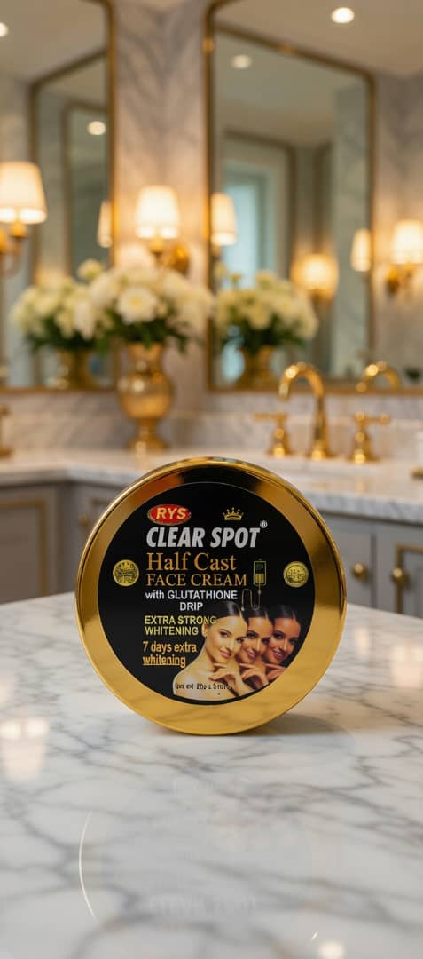 RYS Clear Spot Half Cast Face Cream with Glutathione Drip – 50g