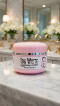 Too White Lightening Cream Face & Body – Brightening & Moisturizing Cream