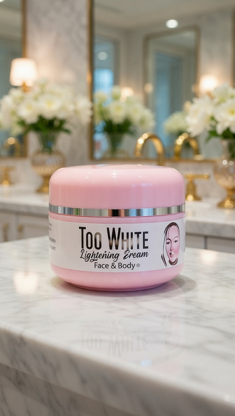Too White Lightening Cream Face & Body – Brightening & Moisturizing Cream