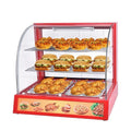 Two-Plate Commercial Snacks Warmer – Heated Food Display Cabinet