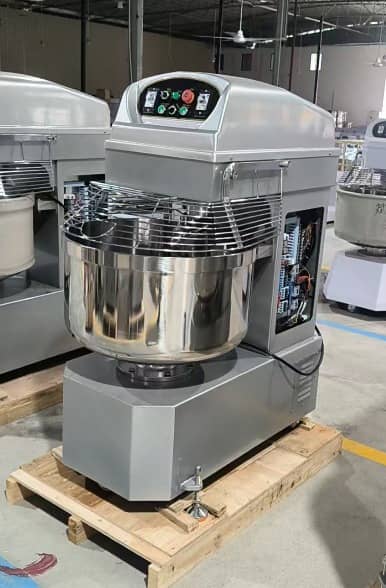 1-Bag 50kg Industrial Spiral Dough Mixer – Heavy-Duty Bakery Machine