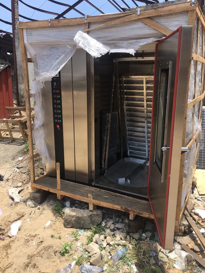 1-Bag Industrial Rotary Rack Oven – 32-Tray Commercial Bakery Oven