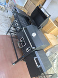 Commercial Charcoal & Gas BBQ Grill – Heavy-Duty Dual-Fuel Barbecue Machine