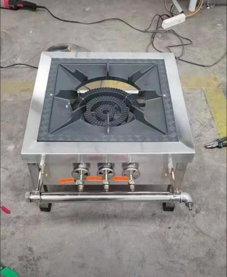 Commercial Single-Burner Stockpot Cooker – Heavy-Duty Gas Cooker