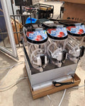 Commercial 3-Bowl Slush Machine – Triple-Tank Frozen Drink Maker