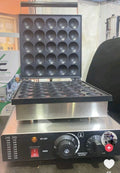 Commercial 50-Hole Mini Pancake Machine – Double-Sided Pancake Baker
