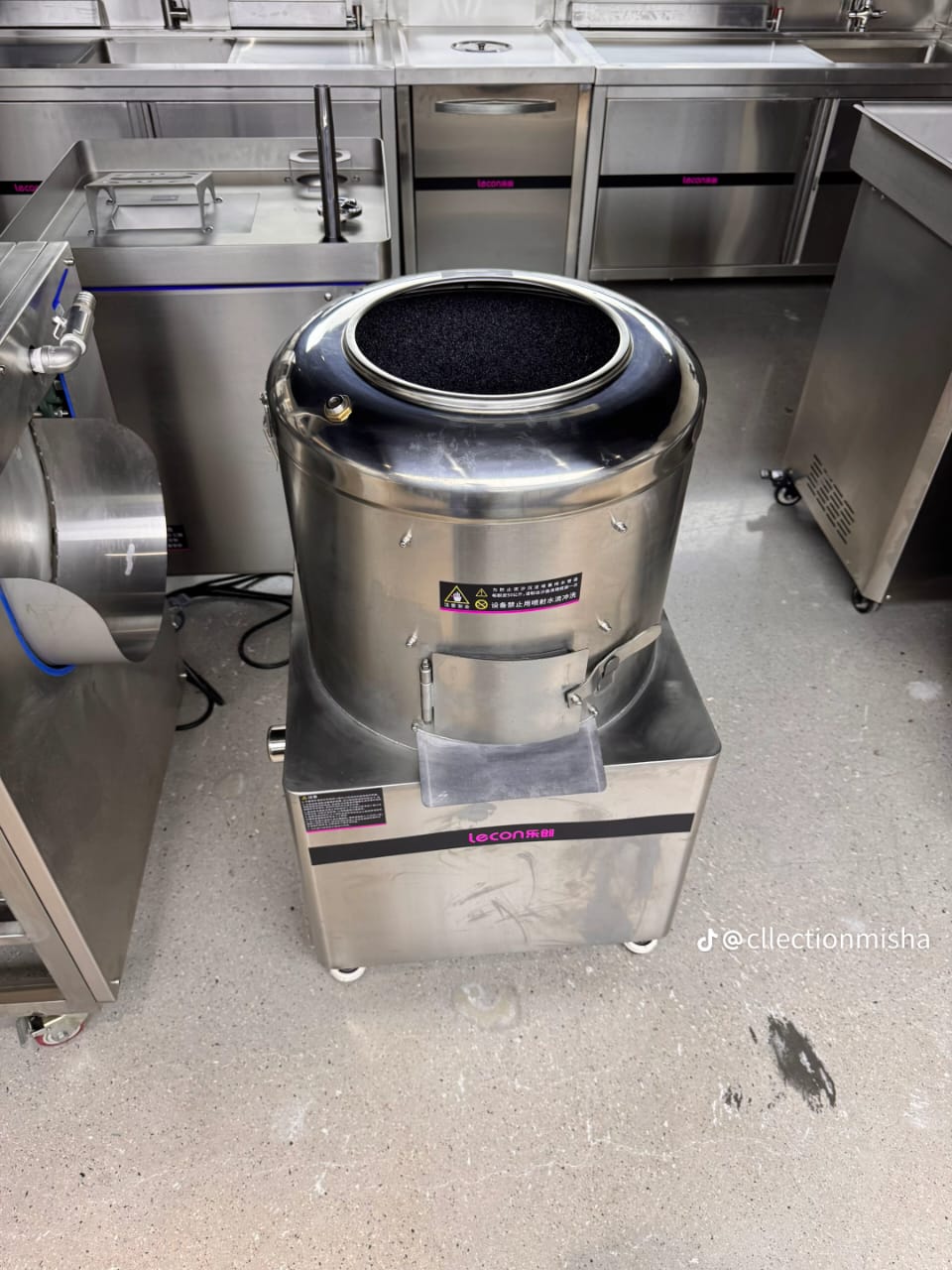 Commercial Stainless Steel Potato Peeling Machine – Industrial Potato & Vegetable Peeler