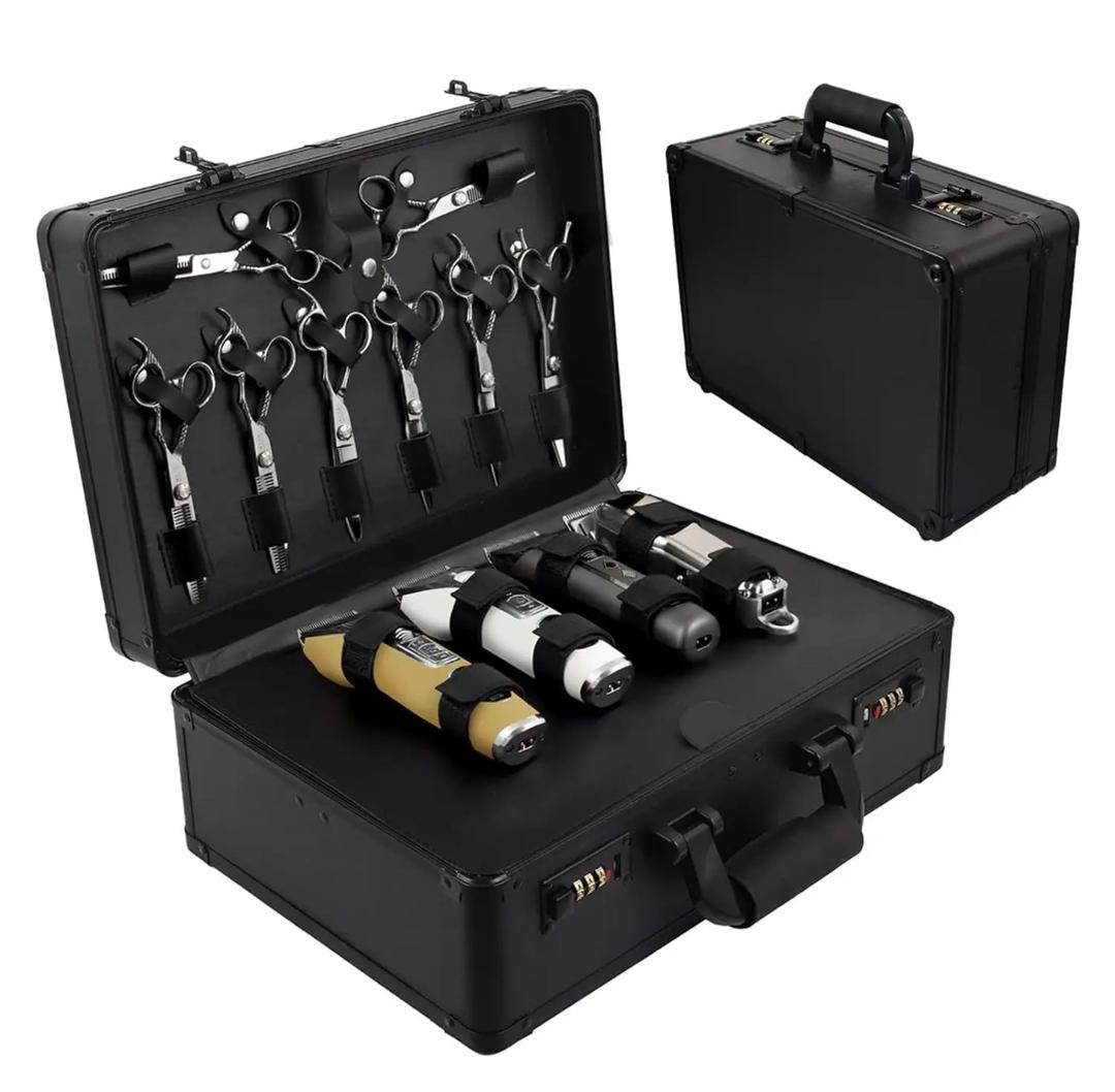 Professional Hairdressing & Barber Tool Kit with Carrying Case