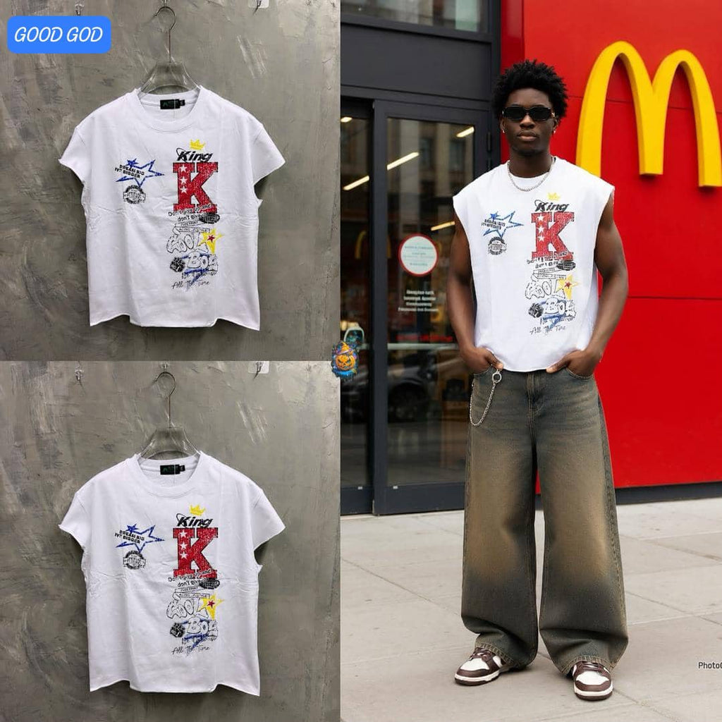 Unisex Sleeveless Graphic Shirt – Los Angeles Style
