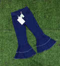 Girls’ Baggy Flare Jeans Trousers – Ages 5–12 Years