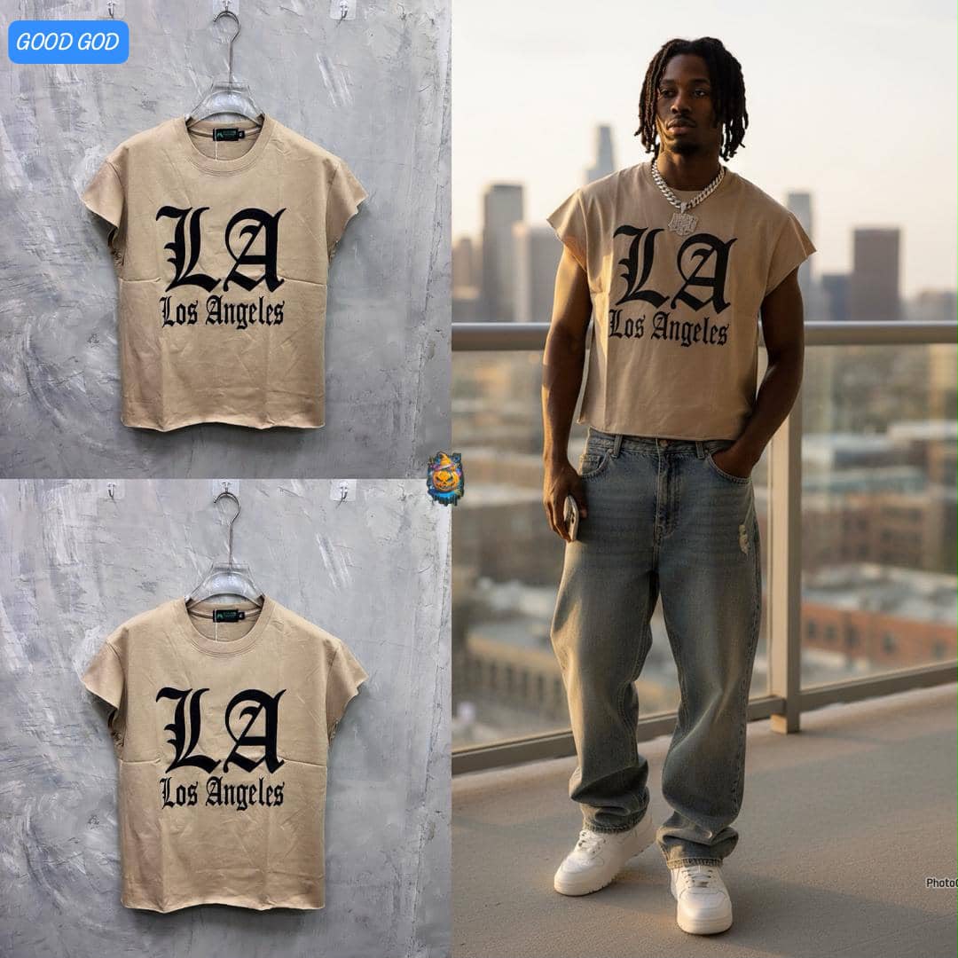 Unisex Sleeveless Graphic Shirt – Los Angeles Style