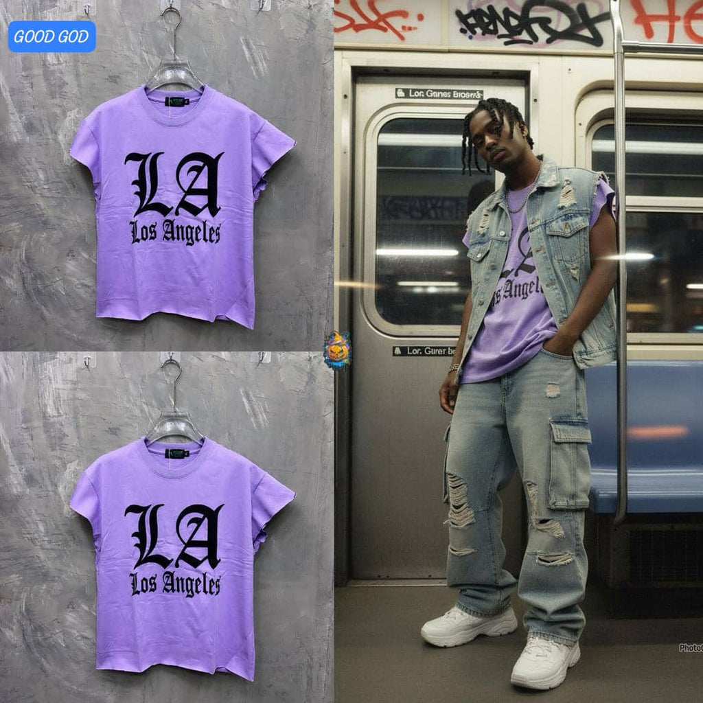 Unisex Sleeveless Graphic Shirt – Los Angeles Style