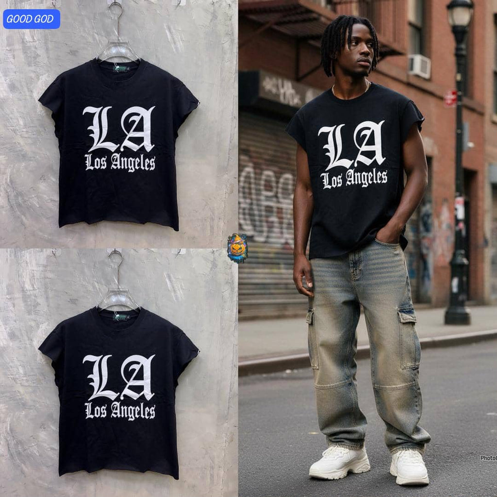 Unisex Sleeveless Graphic Shirt – Los Angeles Style
