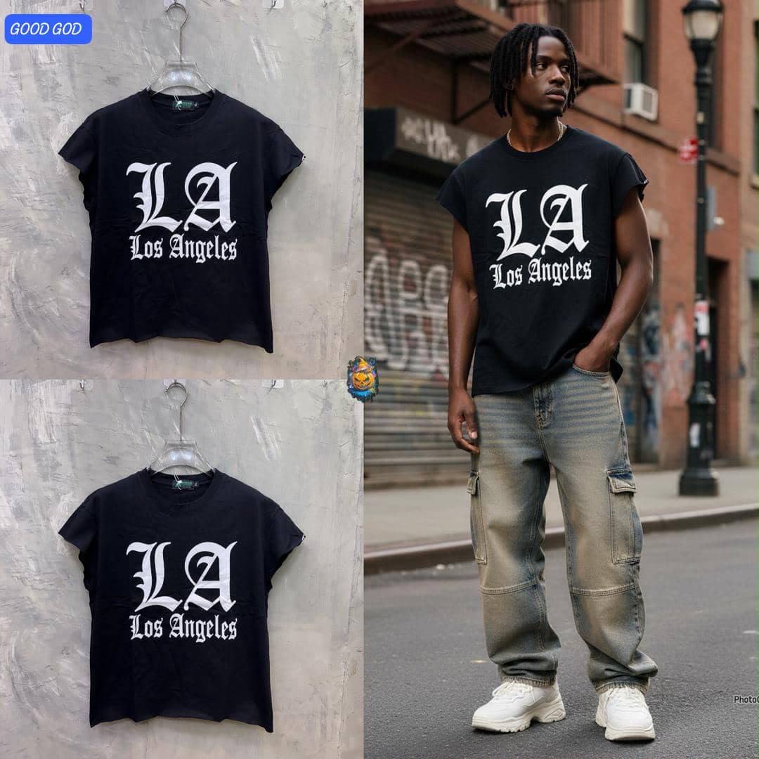 Unisex Sleeveless Graphic Shirt – Los Angeles Style