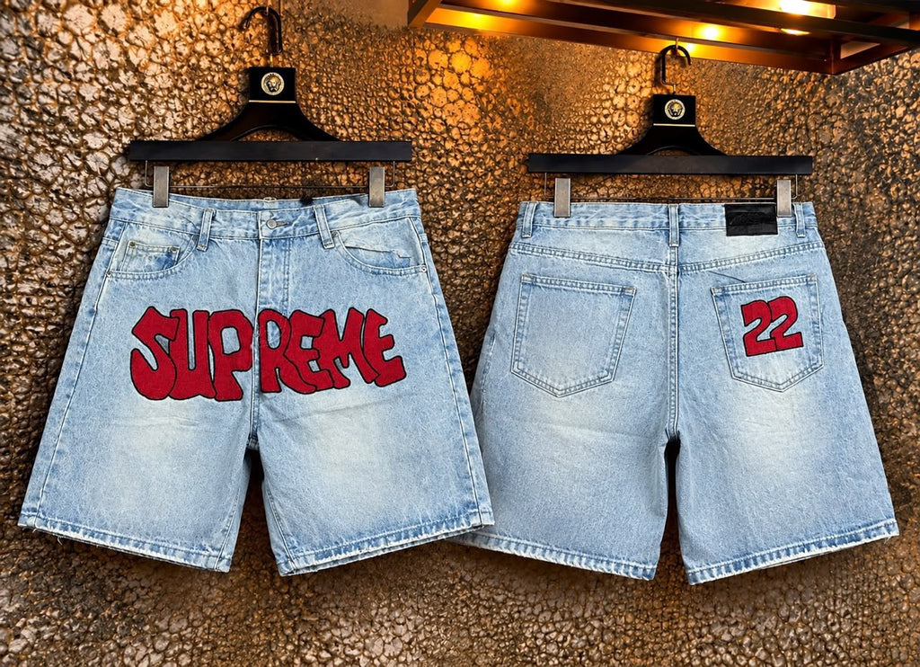 Unisex Denim Shorts Jeans – Graphic Print Casual Shorts