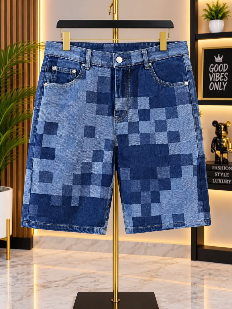 Unisex Denim Shorts Jeans – Graphic Print Casual Shorts