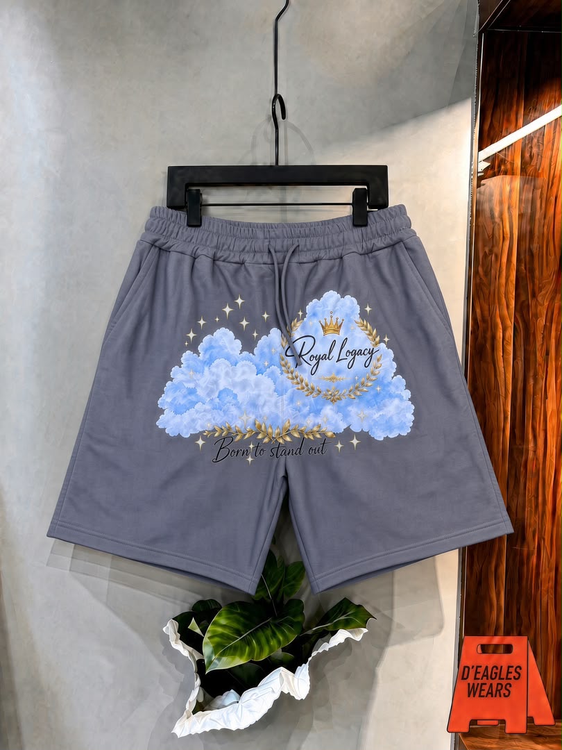 Unisex Denim Shorts – Graphic Print Casual Shorts