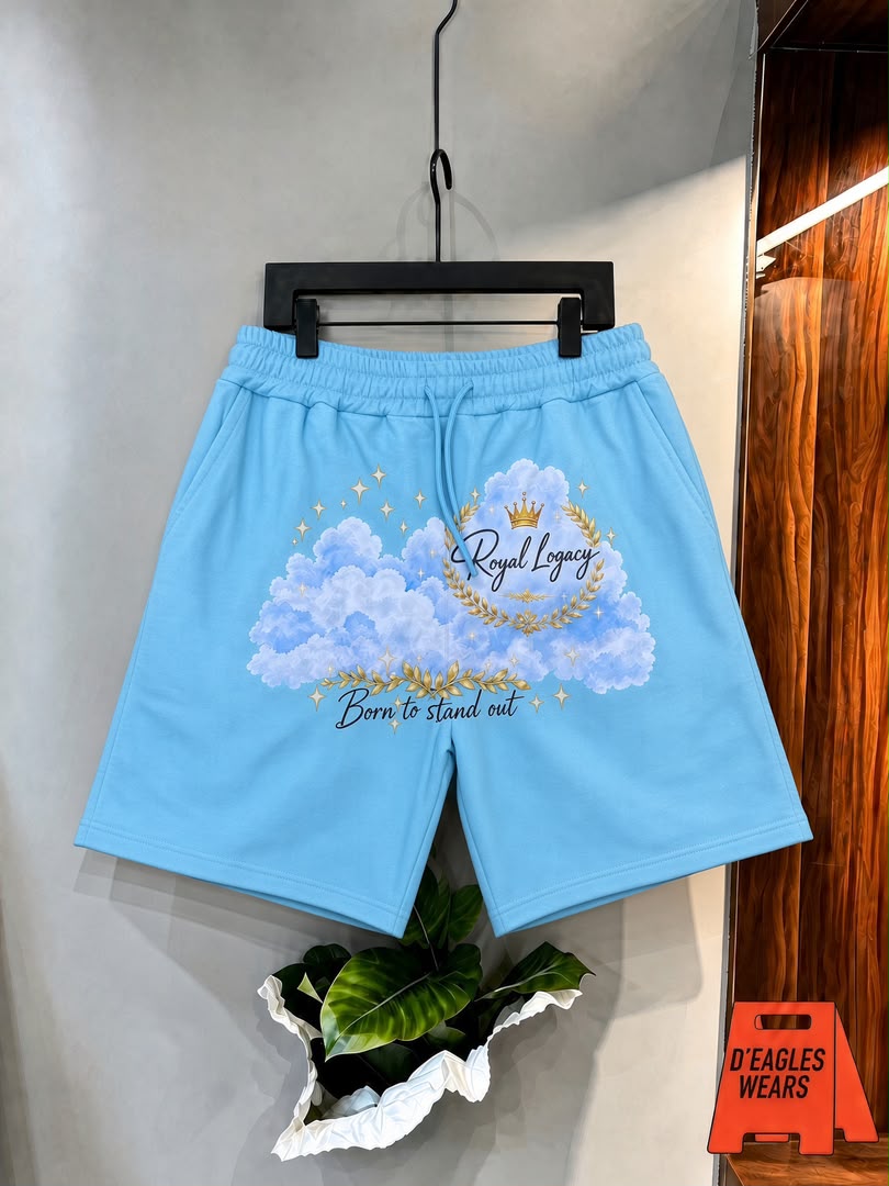 Unisex Denim Shorts – Graphic Print Casual Shorts
