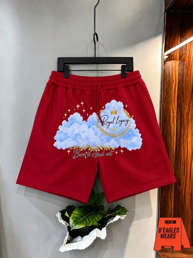 Unisex Denim Shorts – Graphic Print Casual Shorts