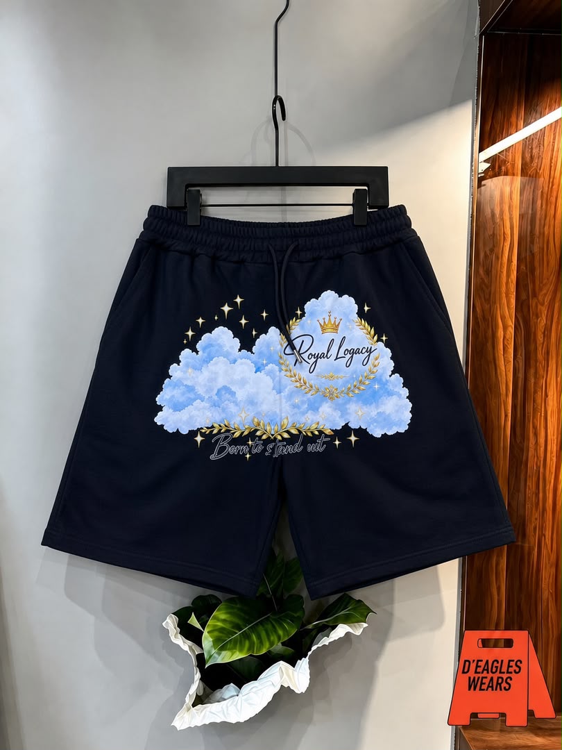 Unisex Denim Shorts – Graphic Print Casual Shorts