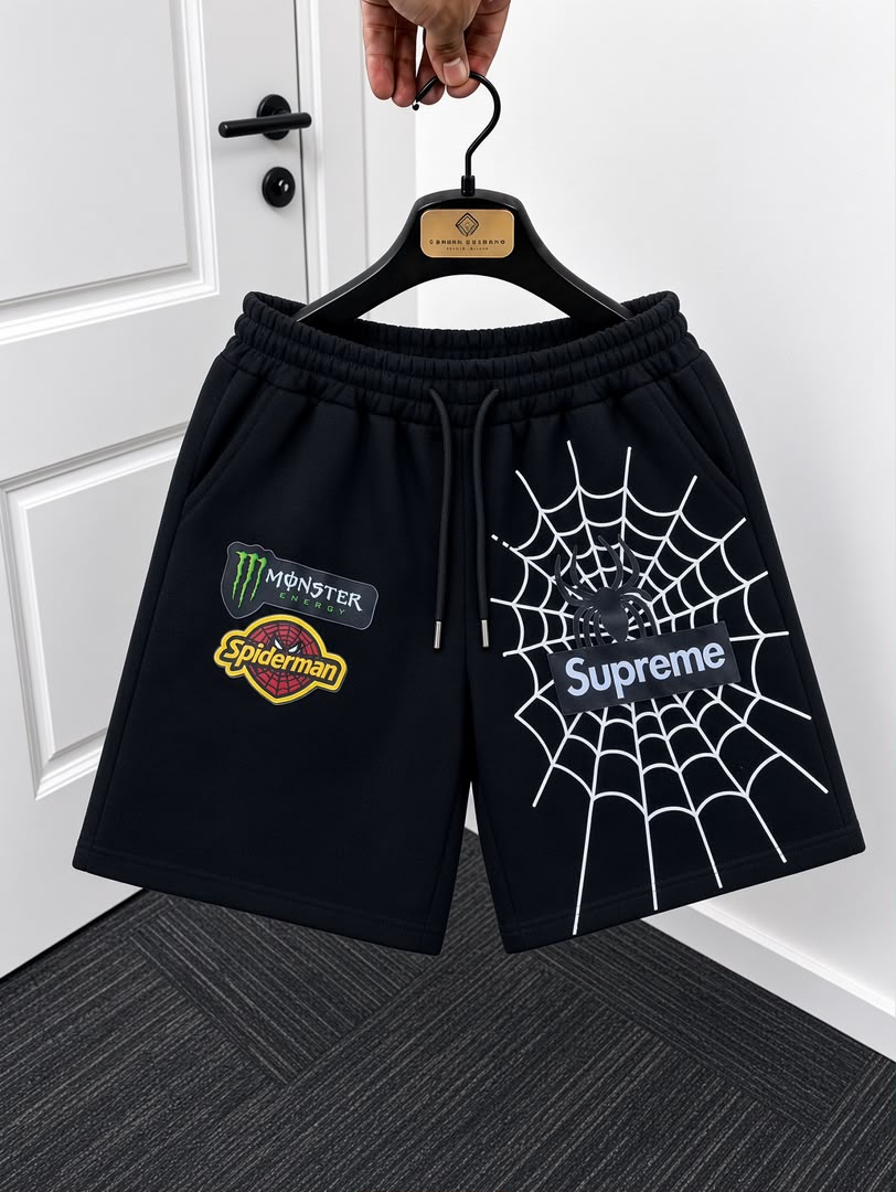 Unisex Denim Shorts – Graphic Print Casual Shorts